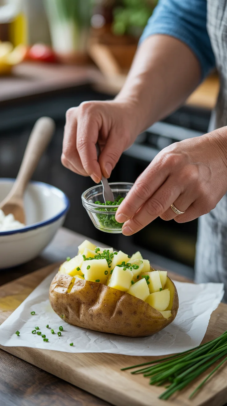 Delicious Air Fryer Baked Potato &ndash; Easy Meals & Healthy Dinner Recipes