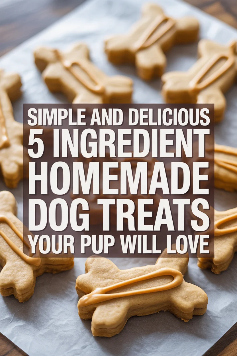 5 Ingredient Homemade Dog Treats