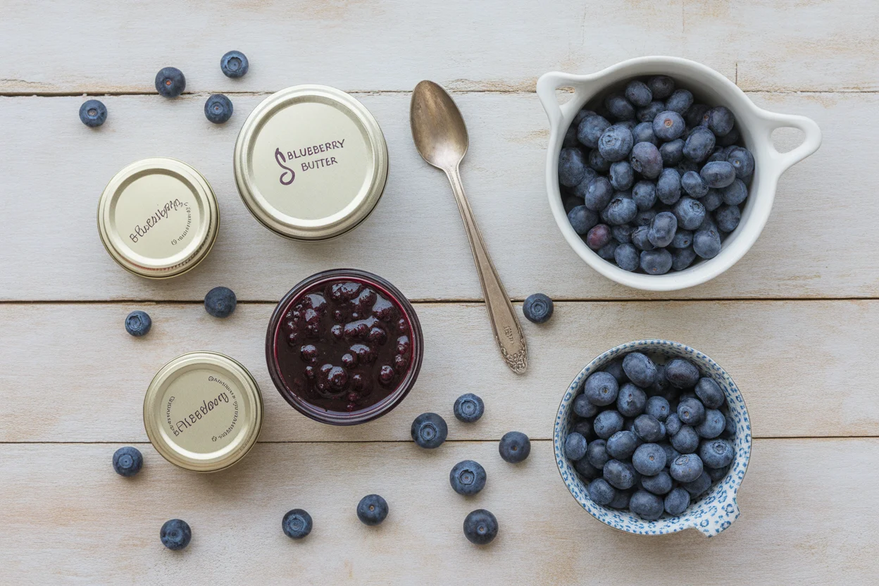 Irresistibly Creamy Blueberry Butter for All Your Treats