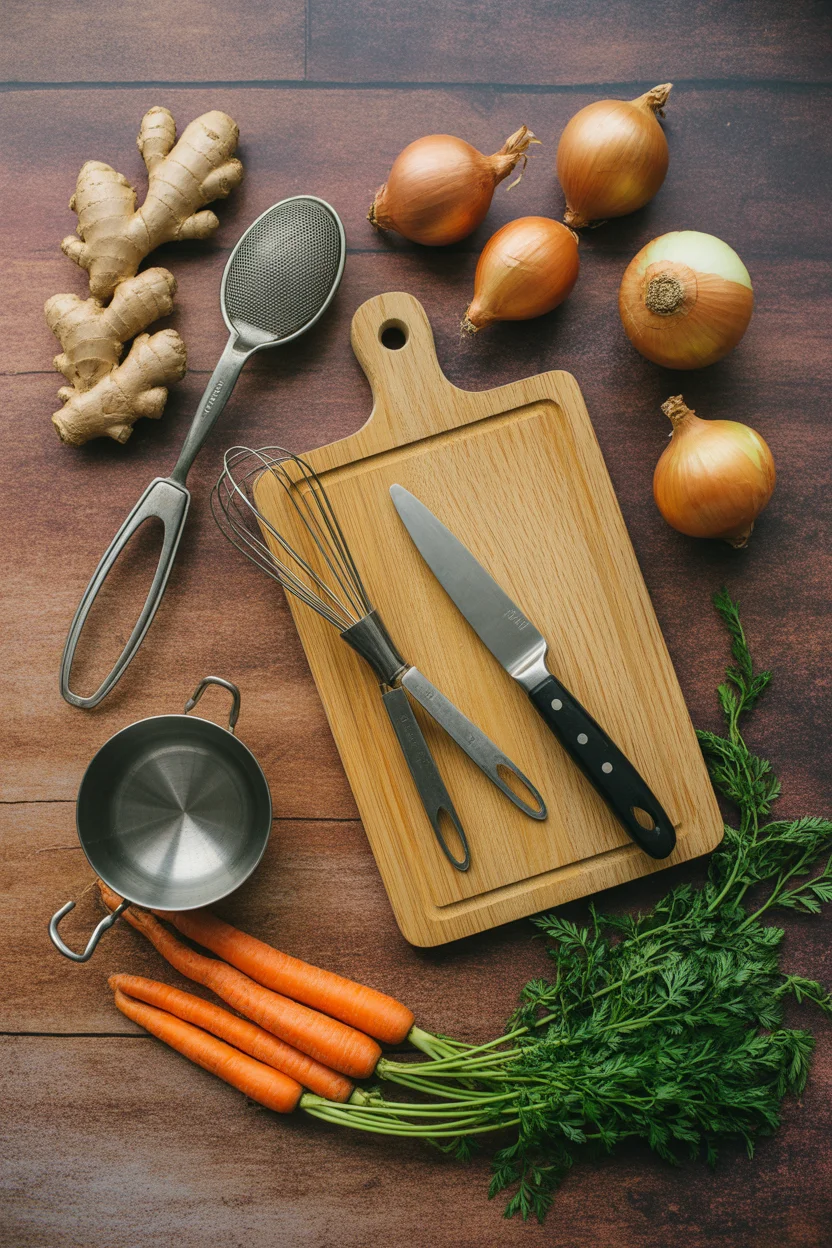 roasted carrot ginger soup