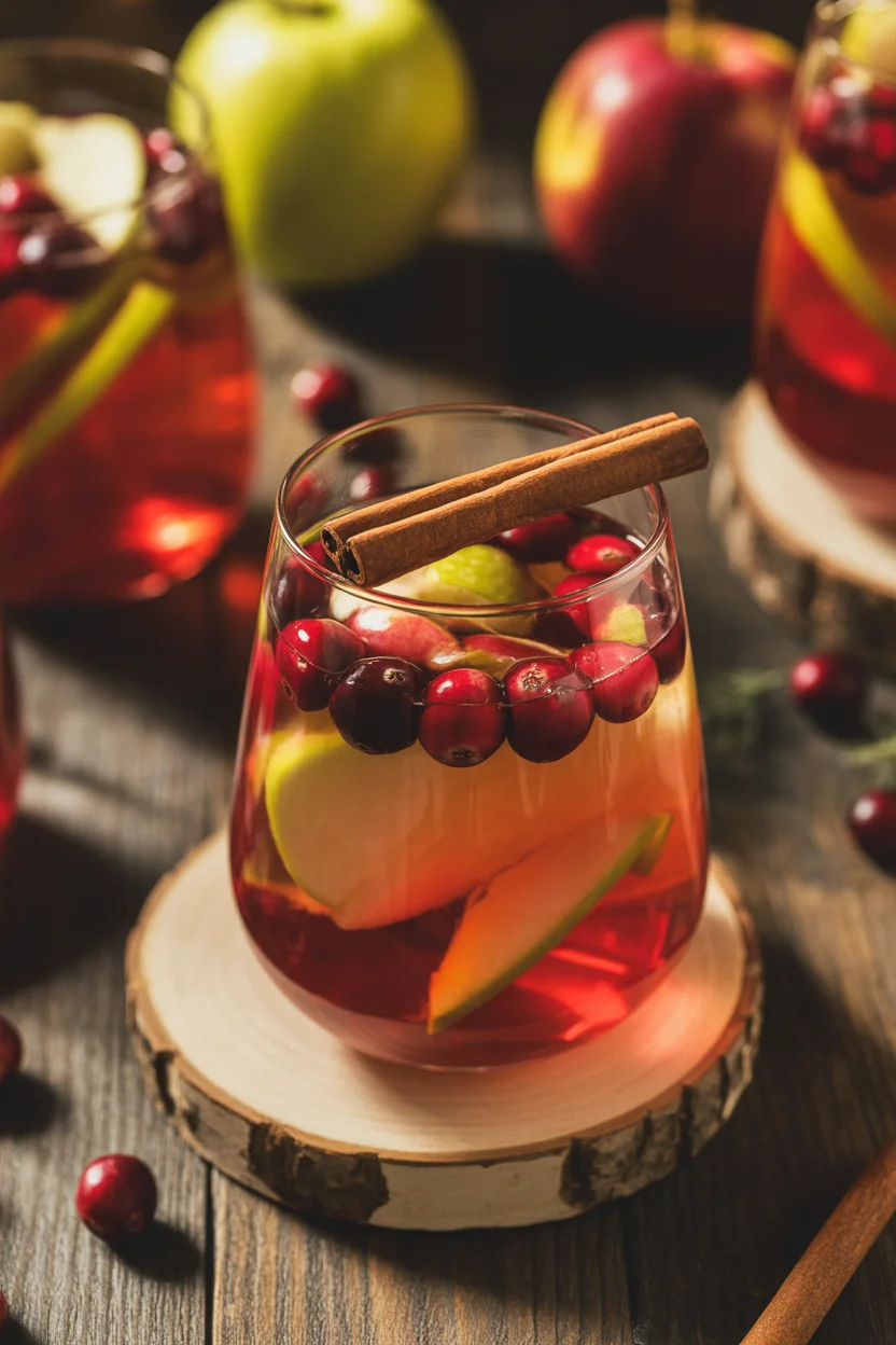 cranberry apple cider sangria