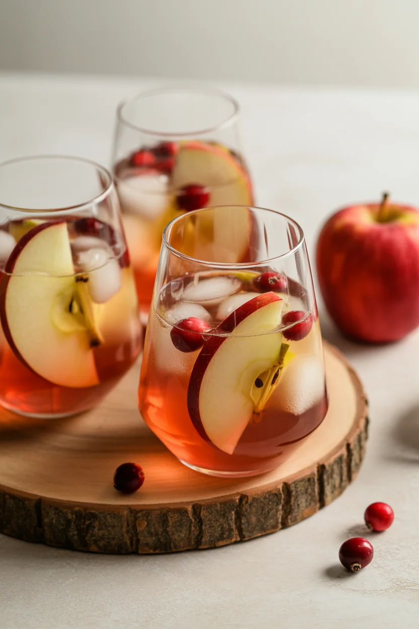 apple cider sangria