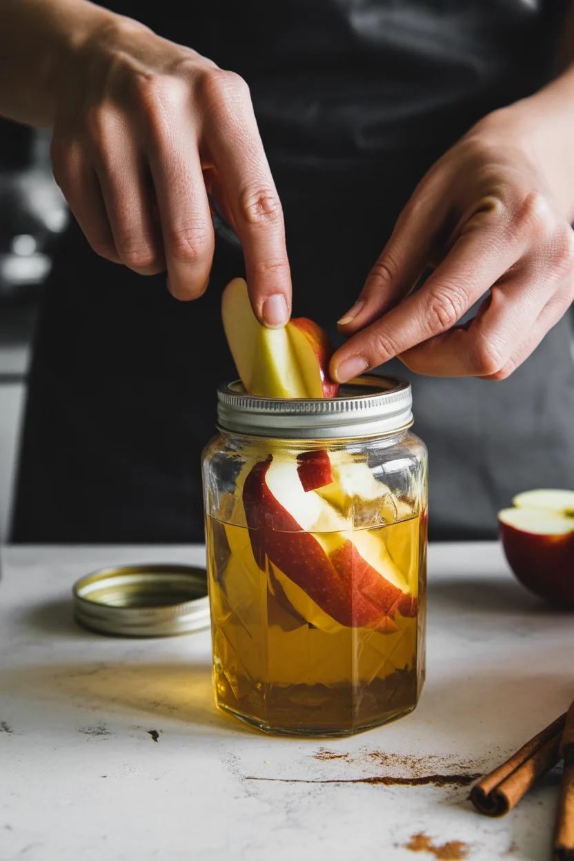 fireball apple cider sangria