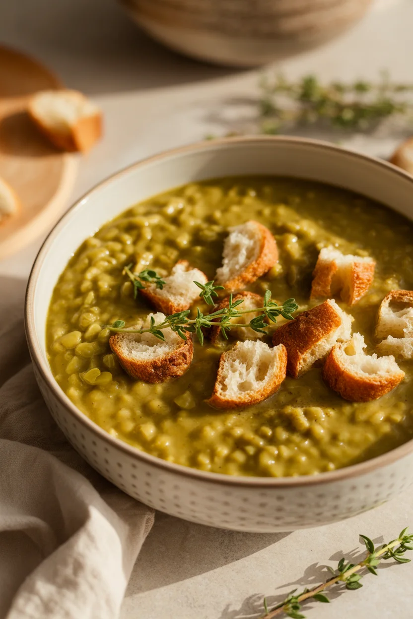 split pea soup with ham