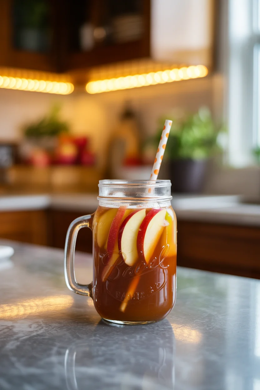 caramel apple sangria