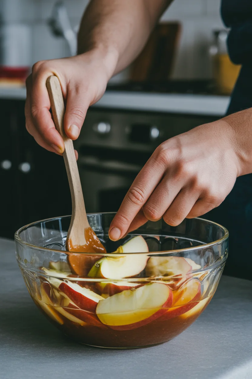 caramel apple sangria