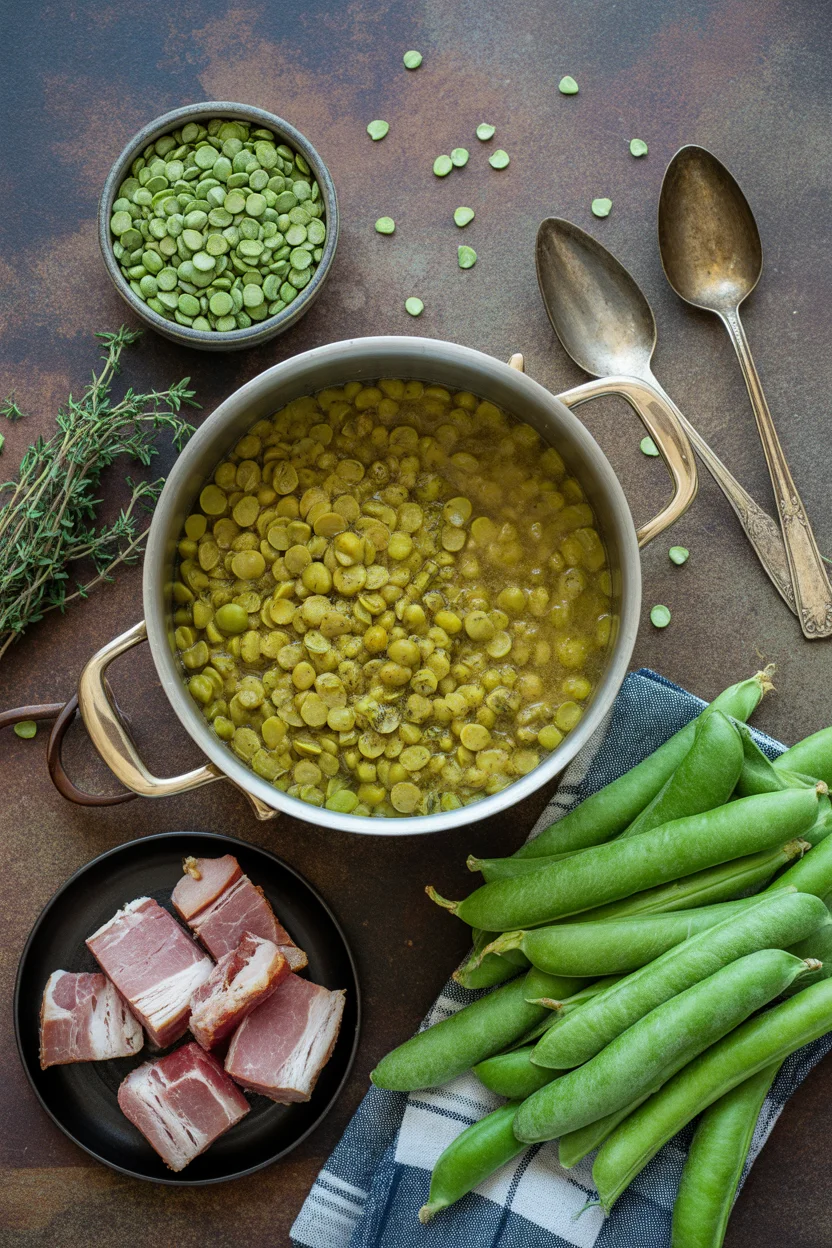 Split Pea Soup with Ham