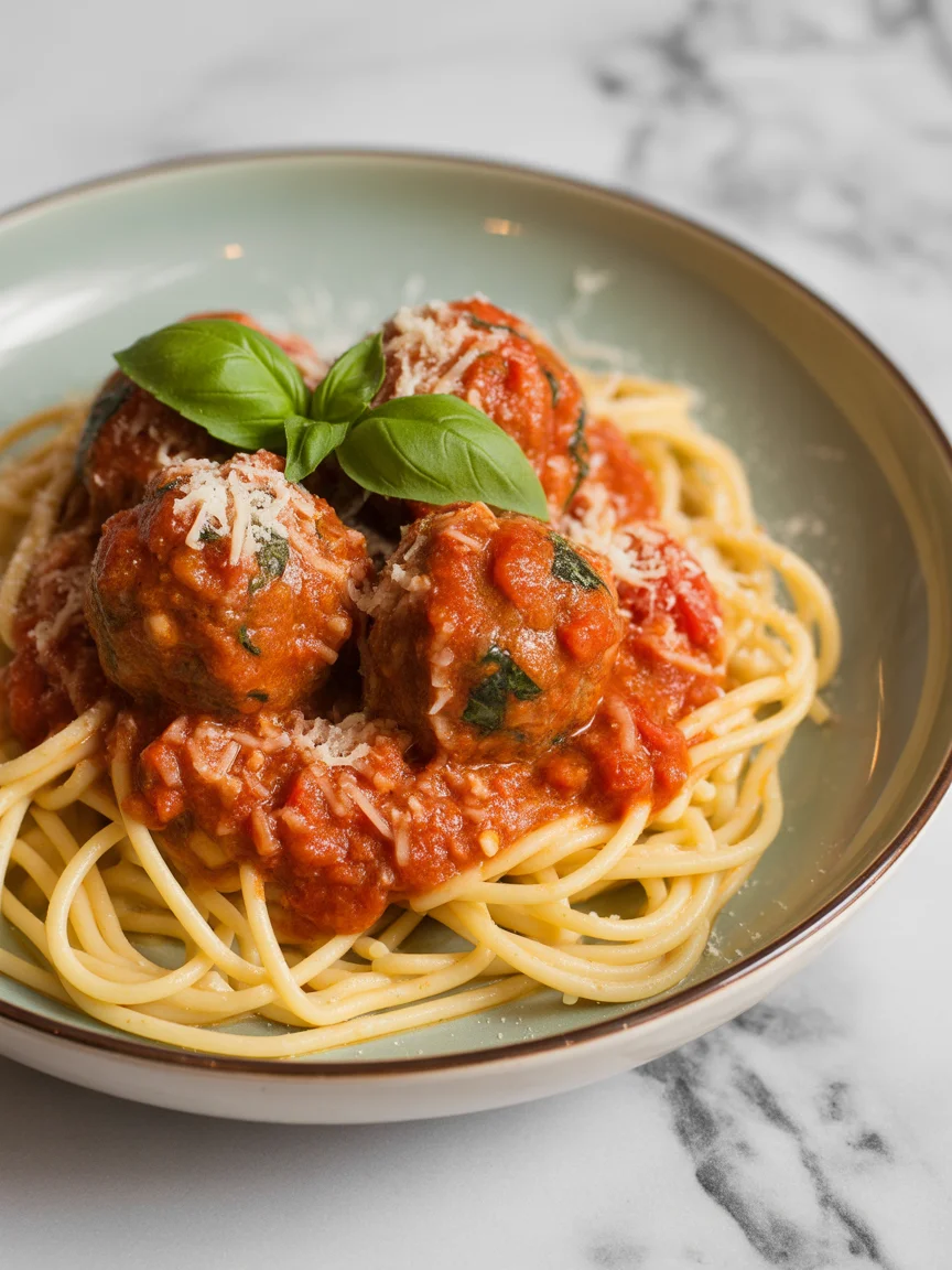 Italian Baked Meatballs
