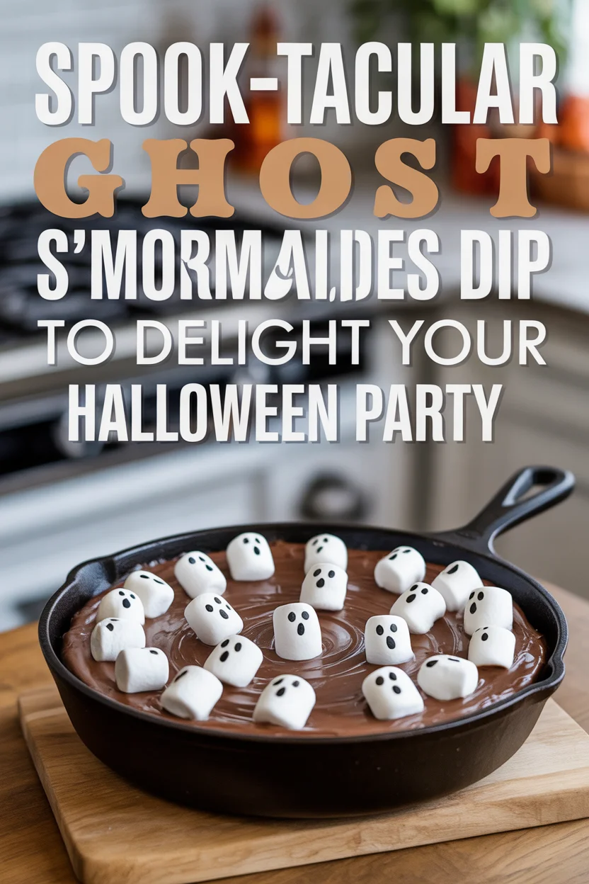 Ghost S'mores Dip