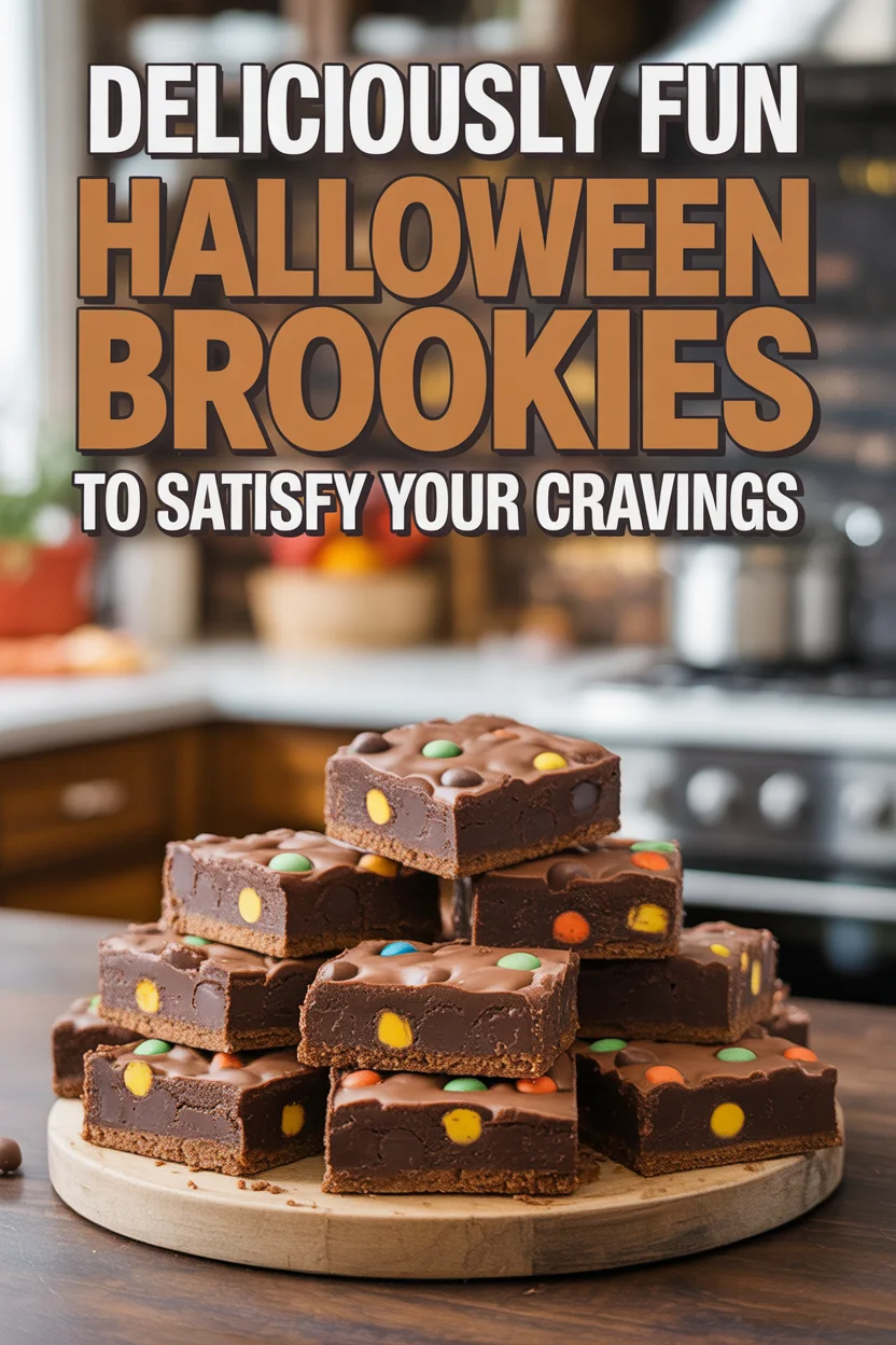 Halloween Brookies
