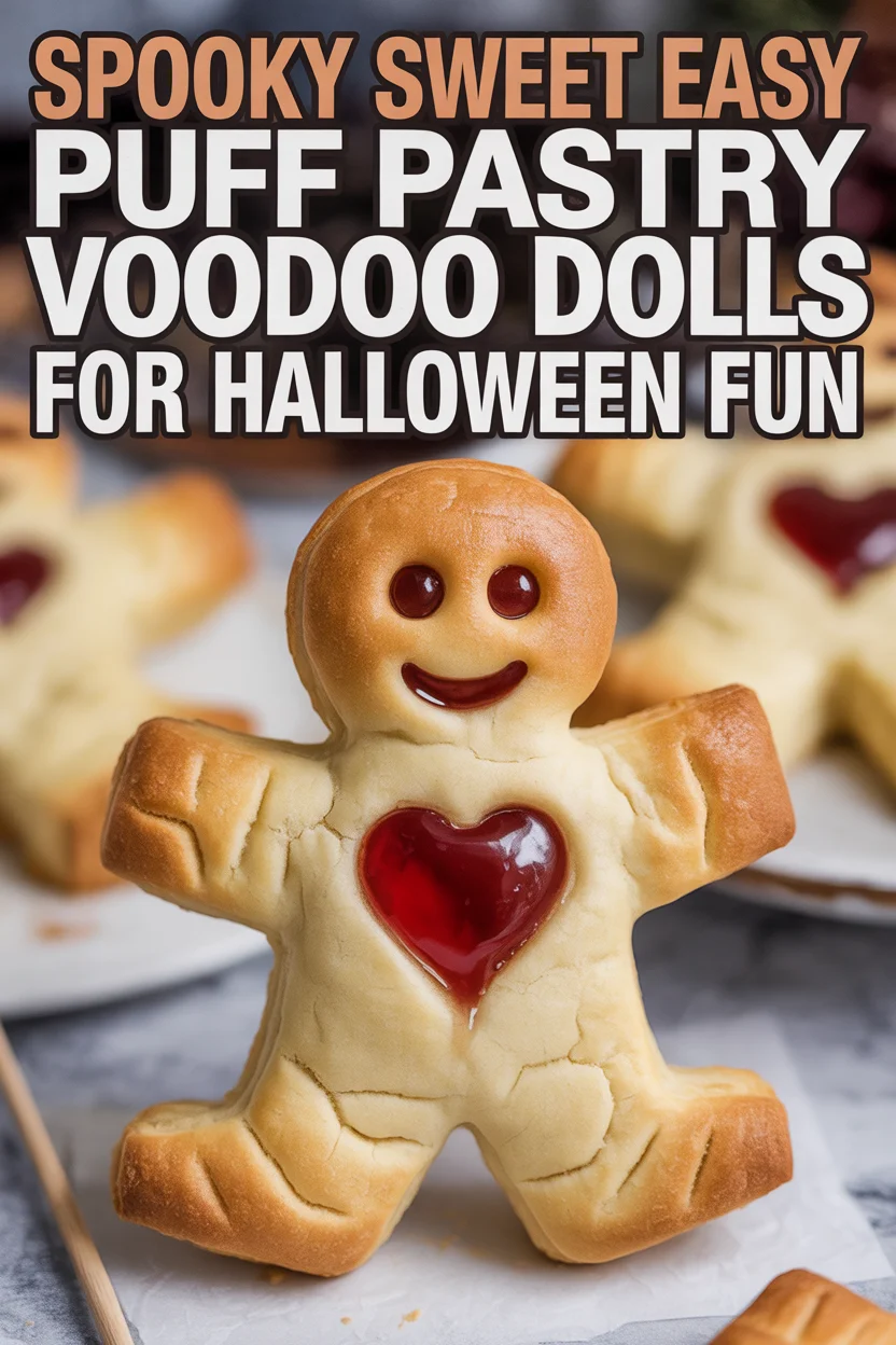 Easy Puff Pastry Voodoo Dolls