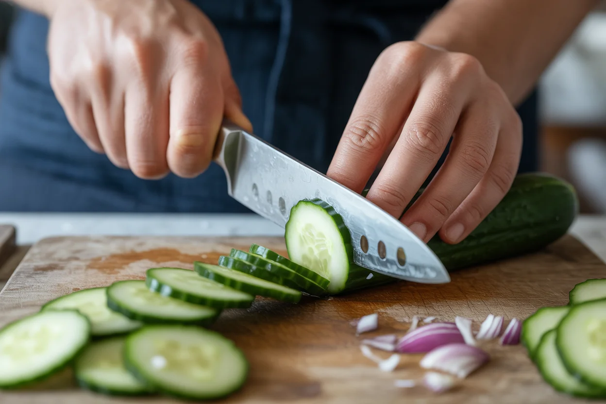 Zesty Cucumber Salad Delight
