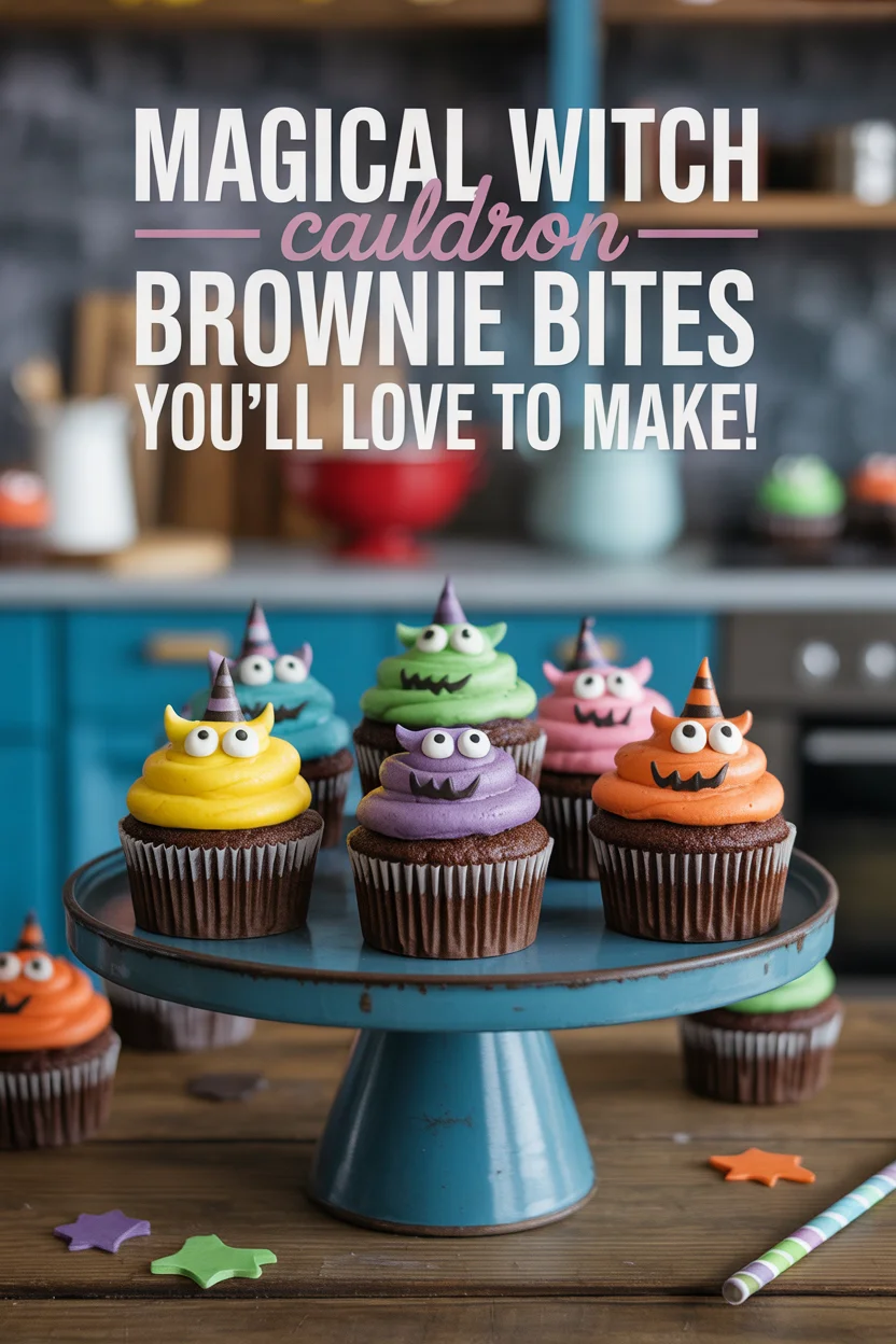 Magical Witch Cauldron Brownie Bites You’ll Love to Make!