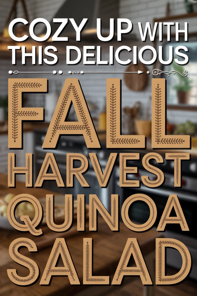 Fall Harvest Quinoa Salad