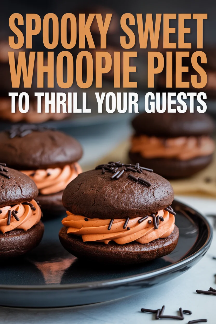 Spooky Sweet Halloween Whoopie Pies to Thrill Your Guests