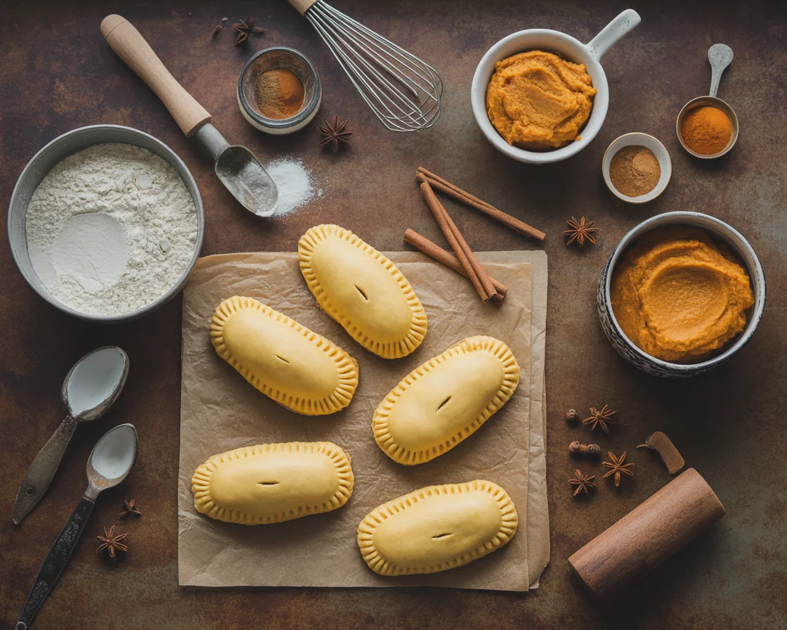 Deliciously Spooky Jack O' Lantern Pumpkin Hand Pies to Try