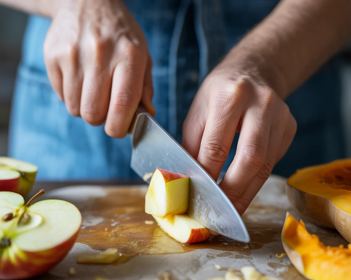 Delicious Fall Harvest Salad with Butternut Squash and Apple