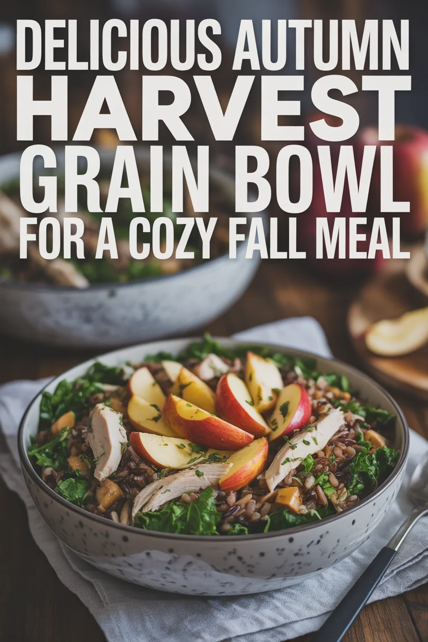 Delicious Autumn Harvest Grain Bowl for a Cozy Fall Meal