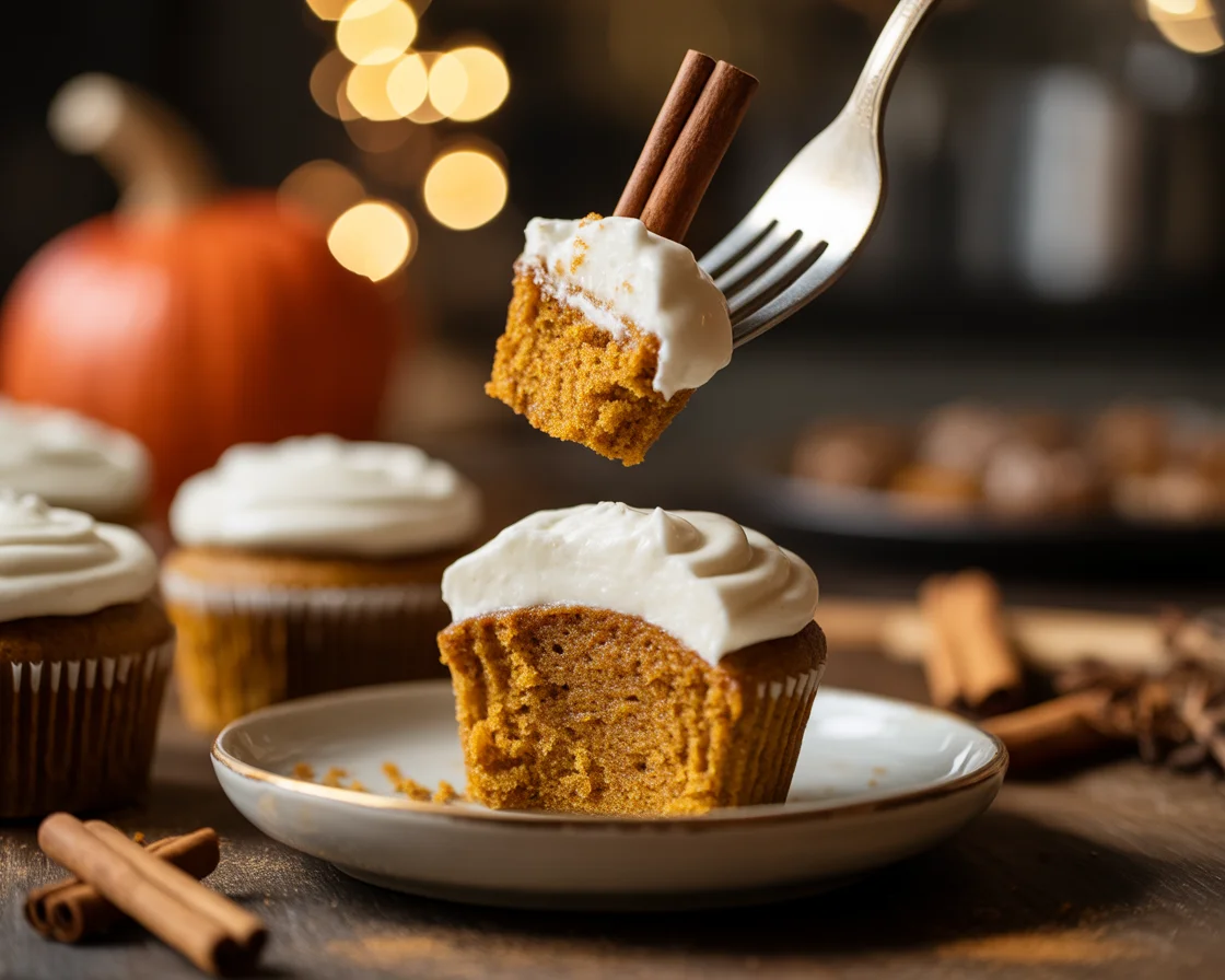 Irresistibly Soft Pumpkin Chai Latte Cupcakes You'll Love