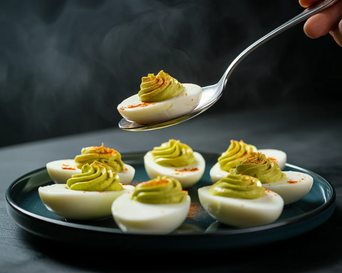 Halloween Spooky Halloween Deviled Eggs That Will Bewitch You!