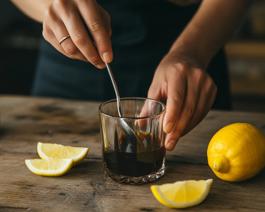 Activated Charcoal Halloween Lemonade