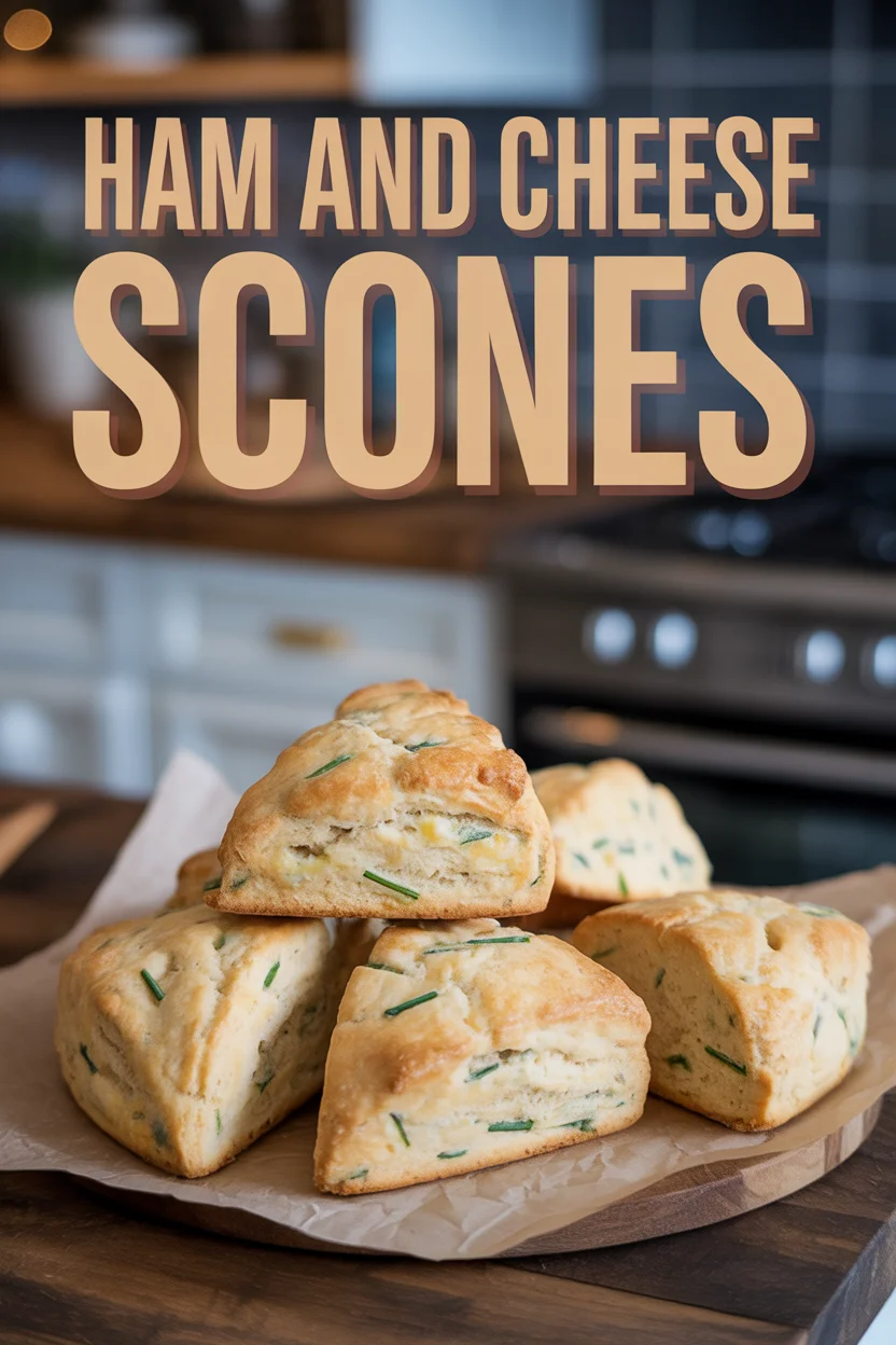 Ham and Cheese Scones