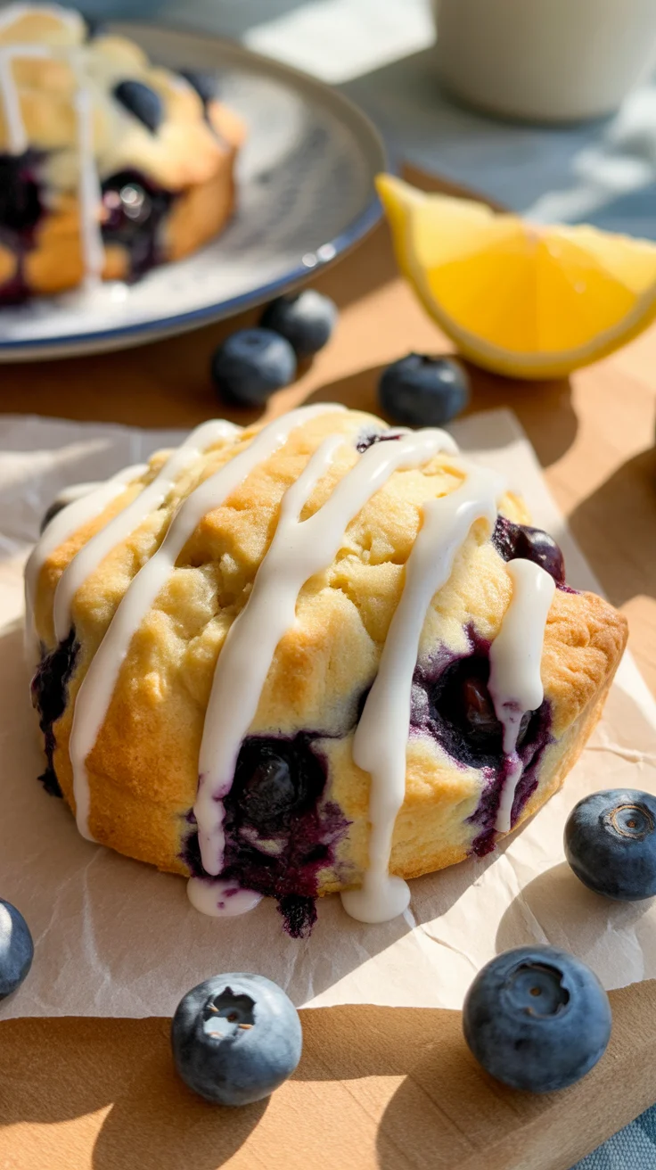 Greek Yogurt Blueberry Scones Greek Yogurt Blueberry Scones