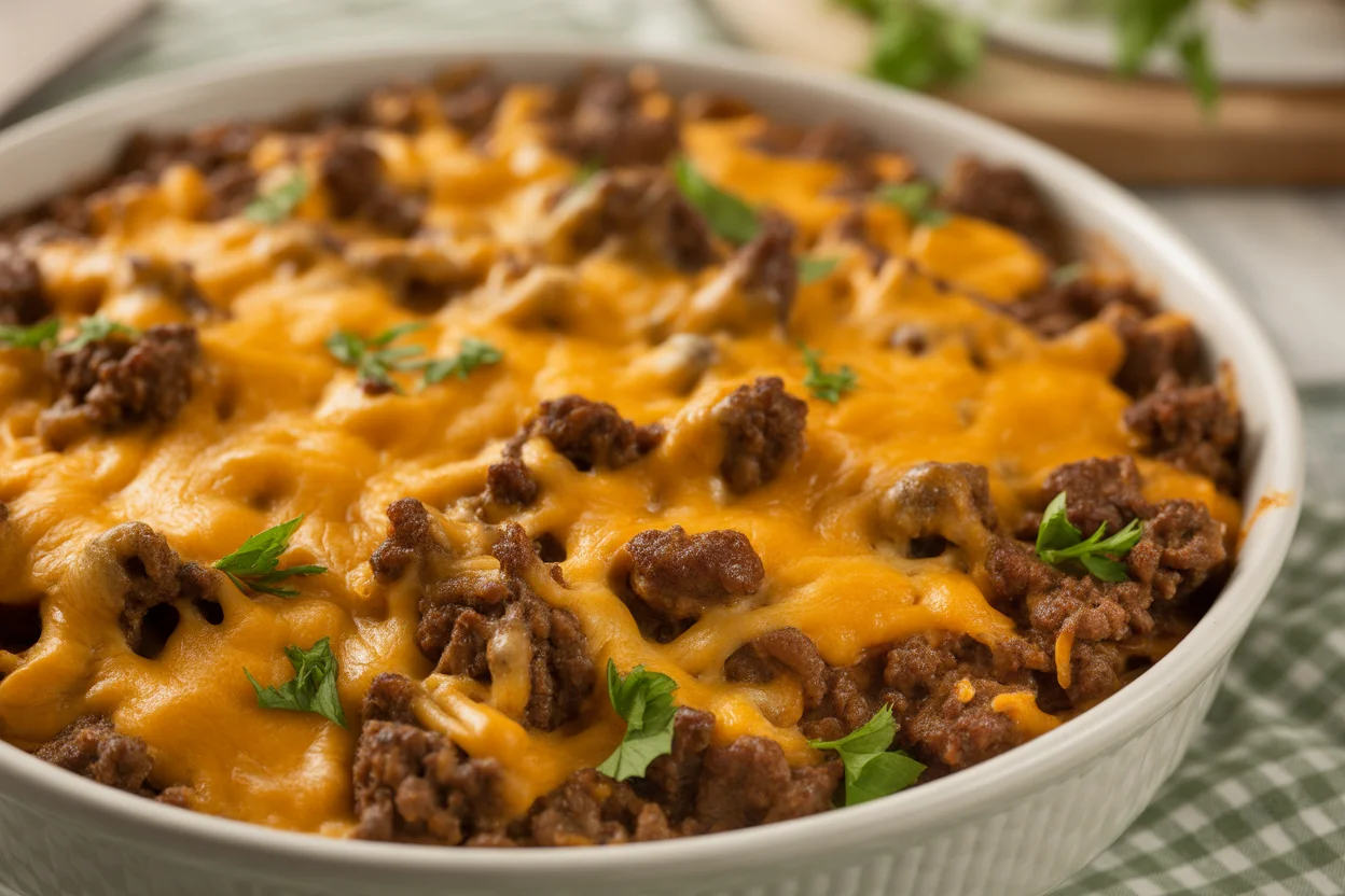 gluten free ground beef casserole