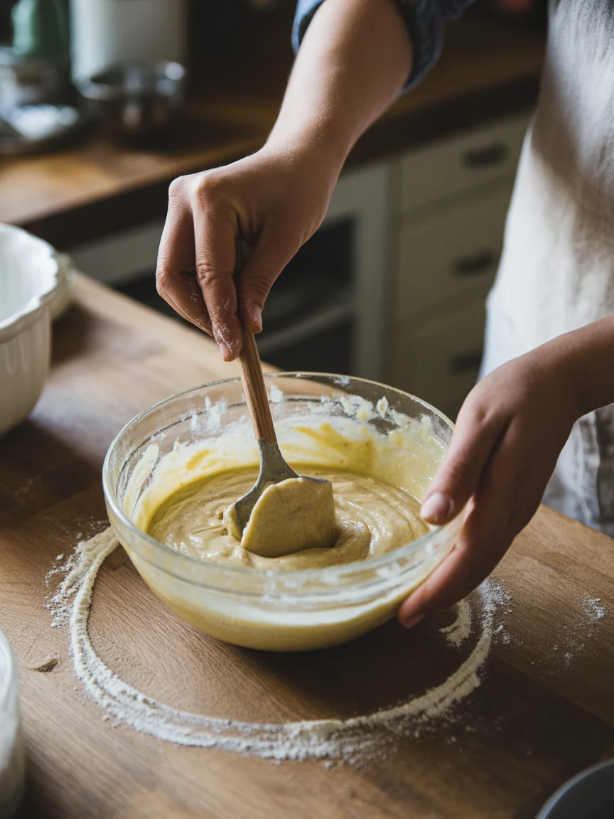 Rhubarb Muffins with Greek Yogurt