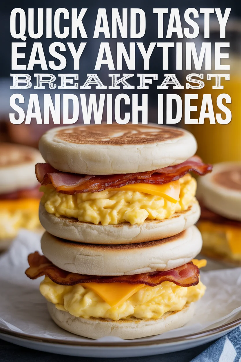Easy Anytime Breakfast Sandwich