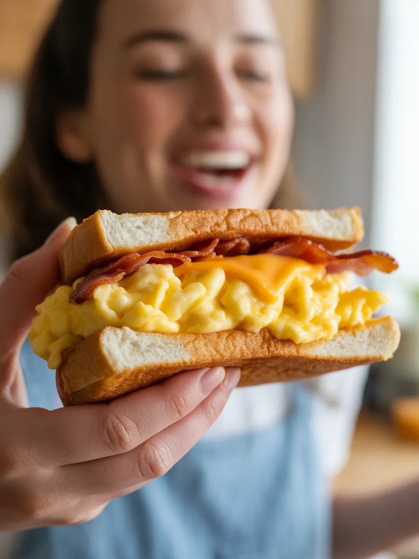 Easy Anytime Breakfast Sandwich