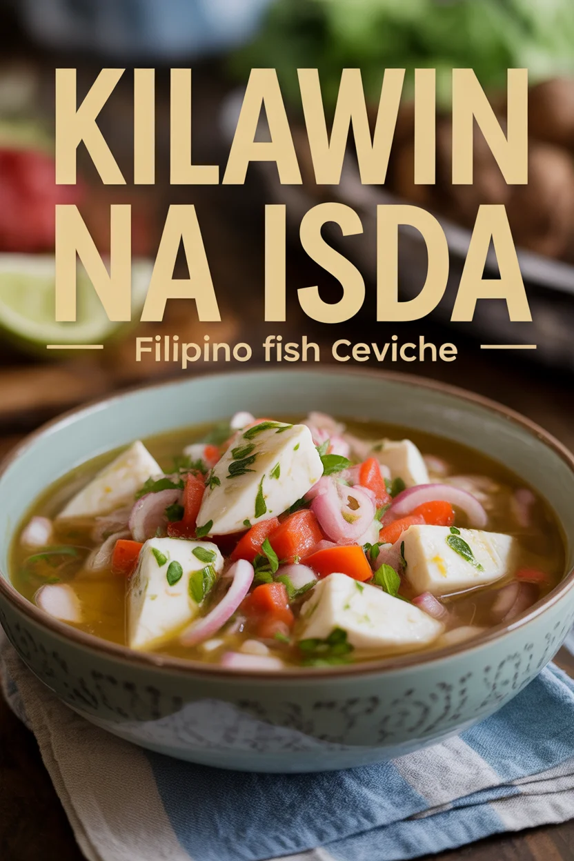 Filipino kilawin na isda