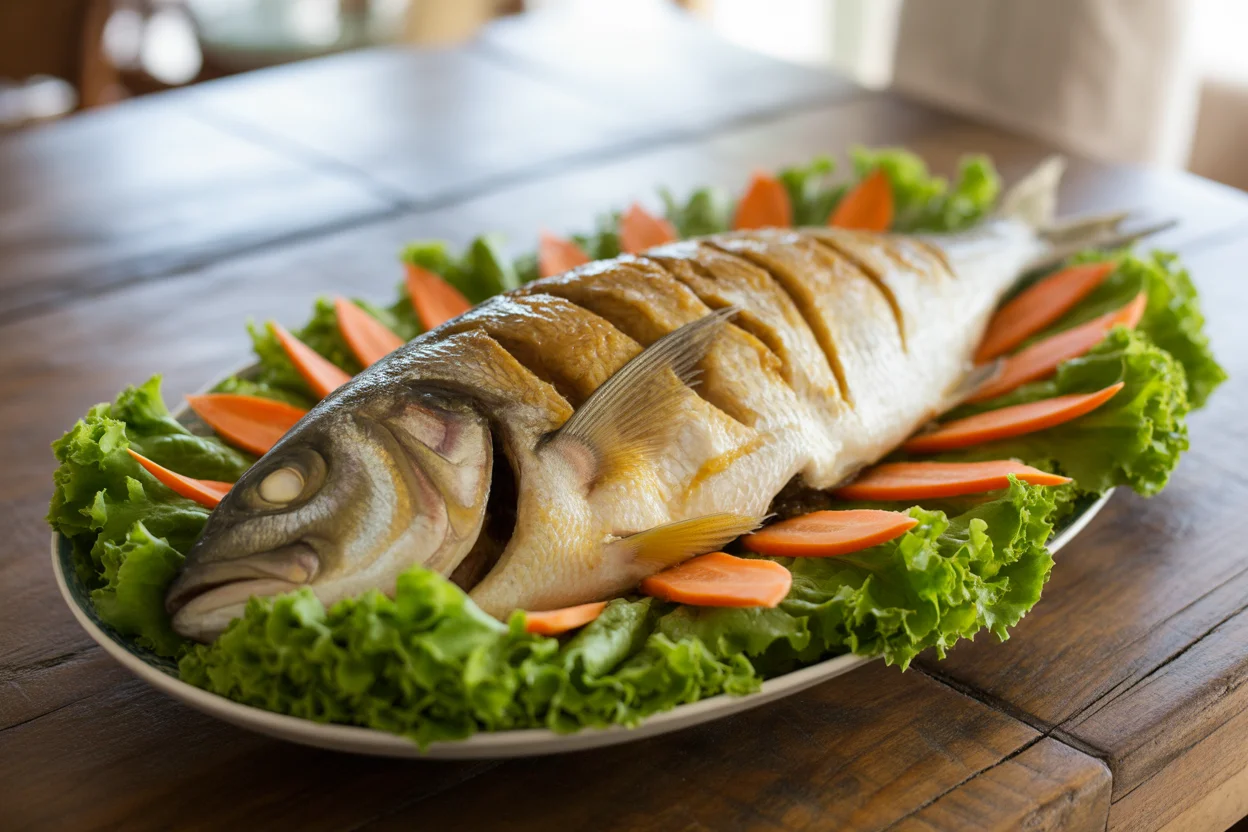 Filipino rellenong bangus