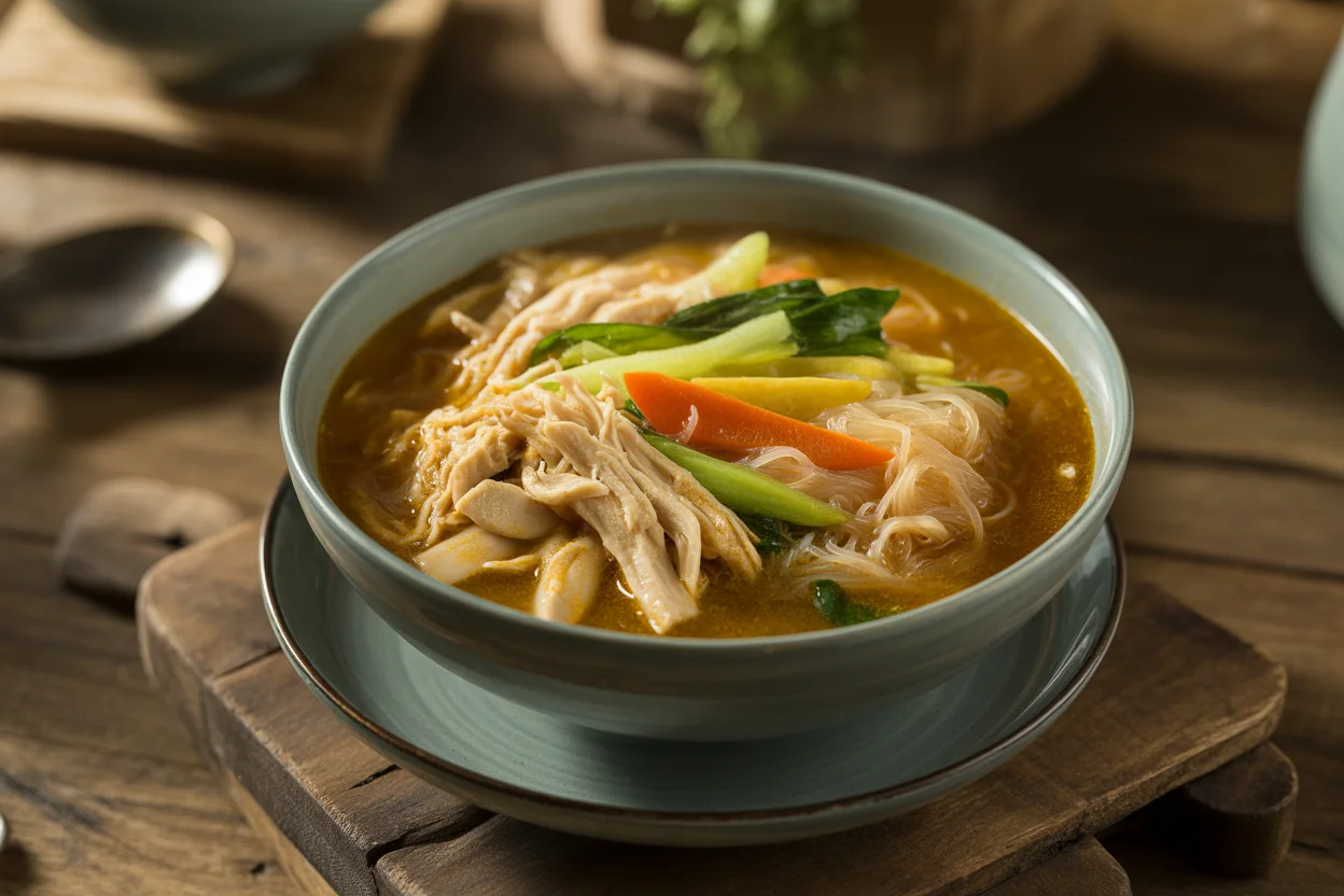 Chicken Sotanghon Soup – Comforting Glass Noodle Soup