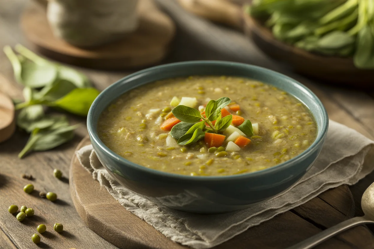 Ginisang Munggo – Filipino Mung Bean Stew