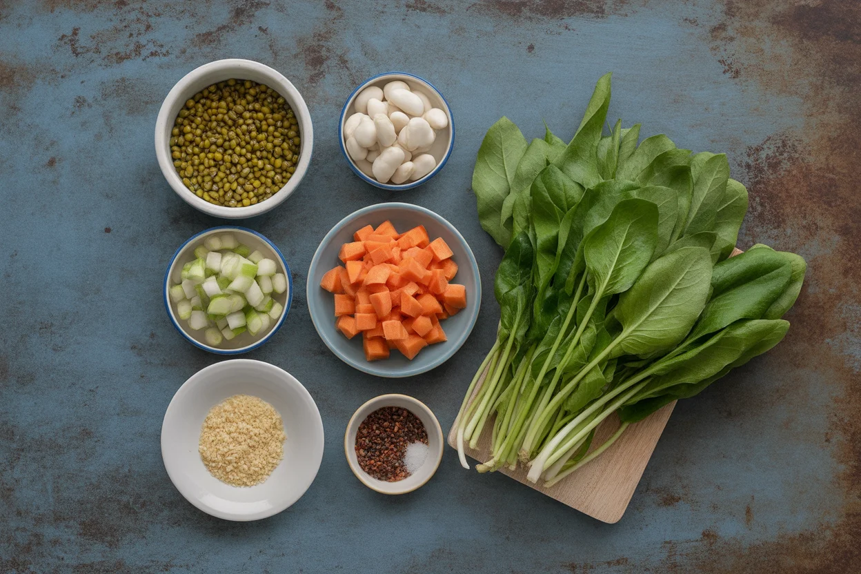 Filipino ginisang munggo