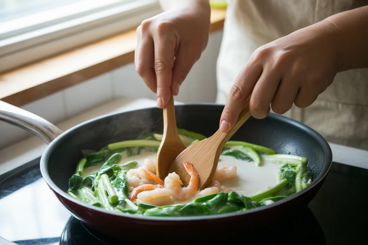Ginataang Hipon – Shrimp in Coconut Milk