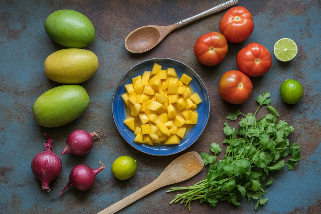 Ensaladang Mangga – Filipino Green Mango Salad