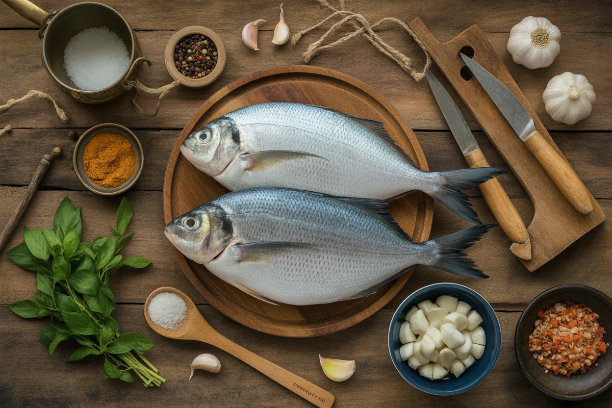 Filipino daing na bangus