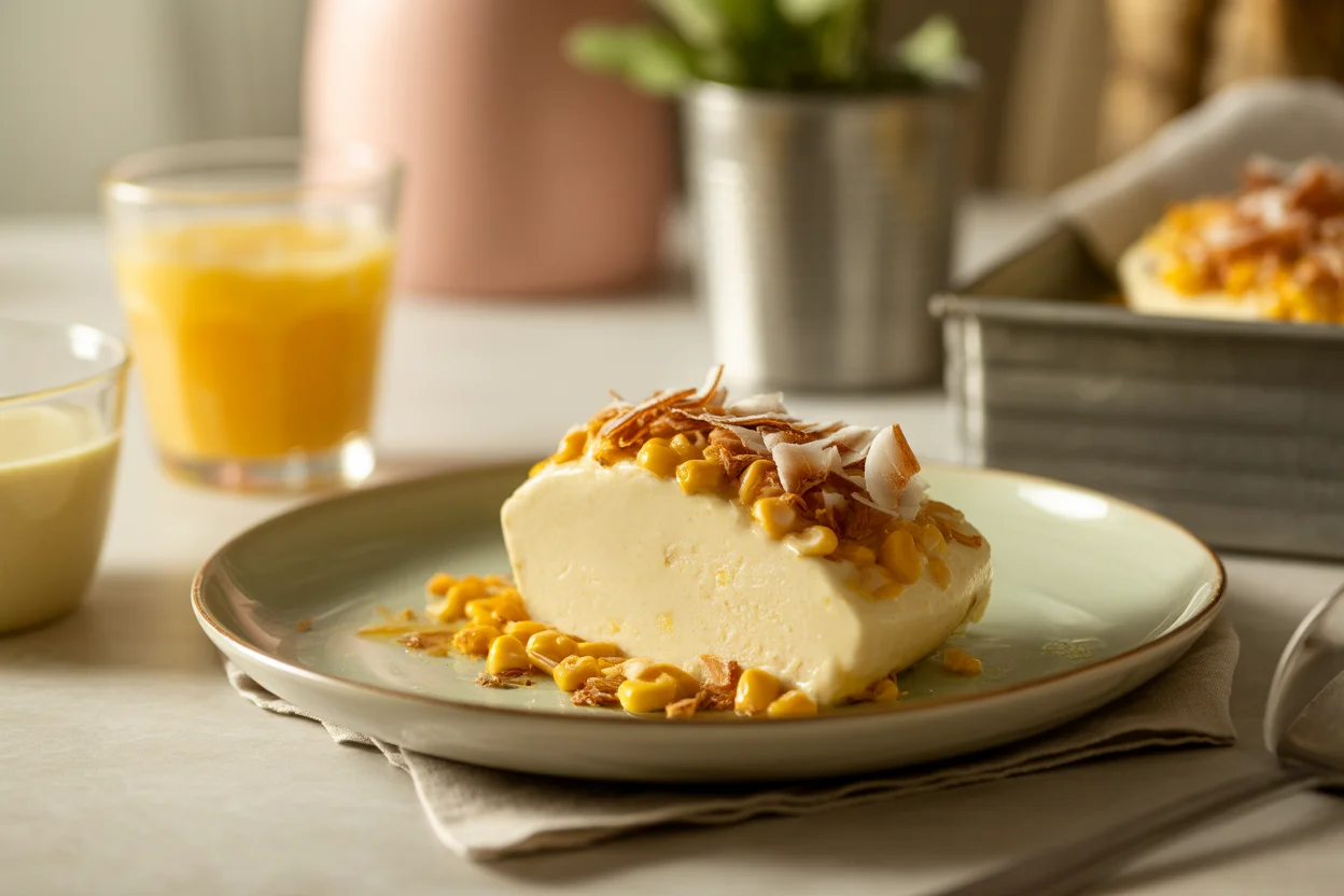 Maja Blanca – Filipino Coconut Milk Pudding