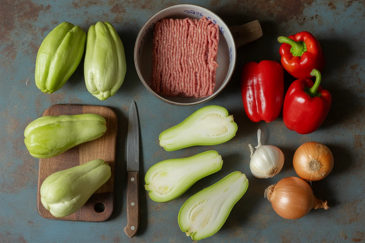 Ginisang Sayote – Filipino Sauteed Chayote