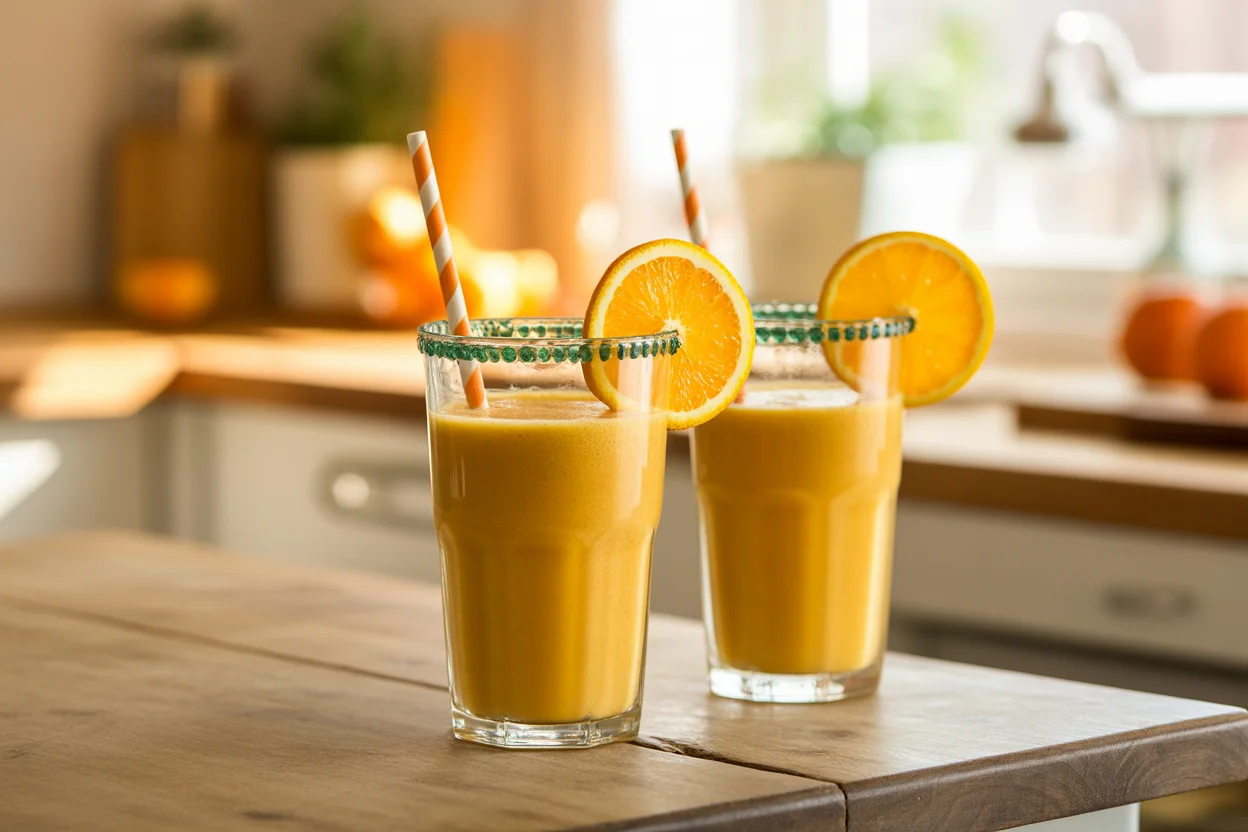 Make your own Orange Julius!