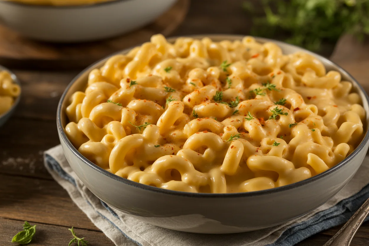 Crockpot Mac and Cheese with Cream Chees