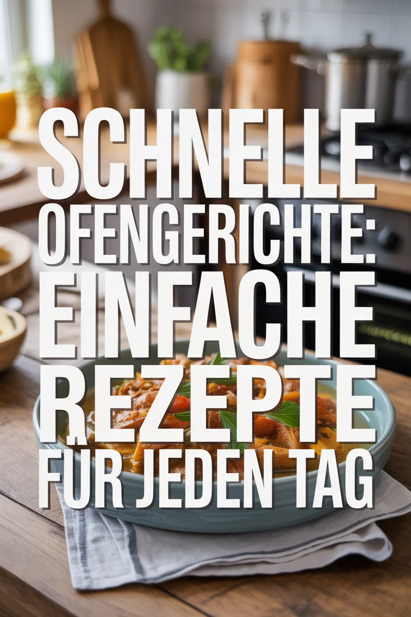 Ofengerichte einfach: Schnelle Lieblingsrezepte für jeden Tag
