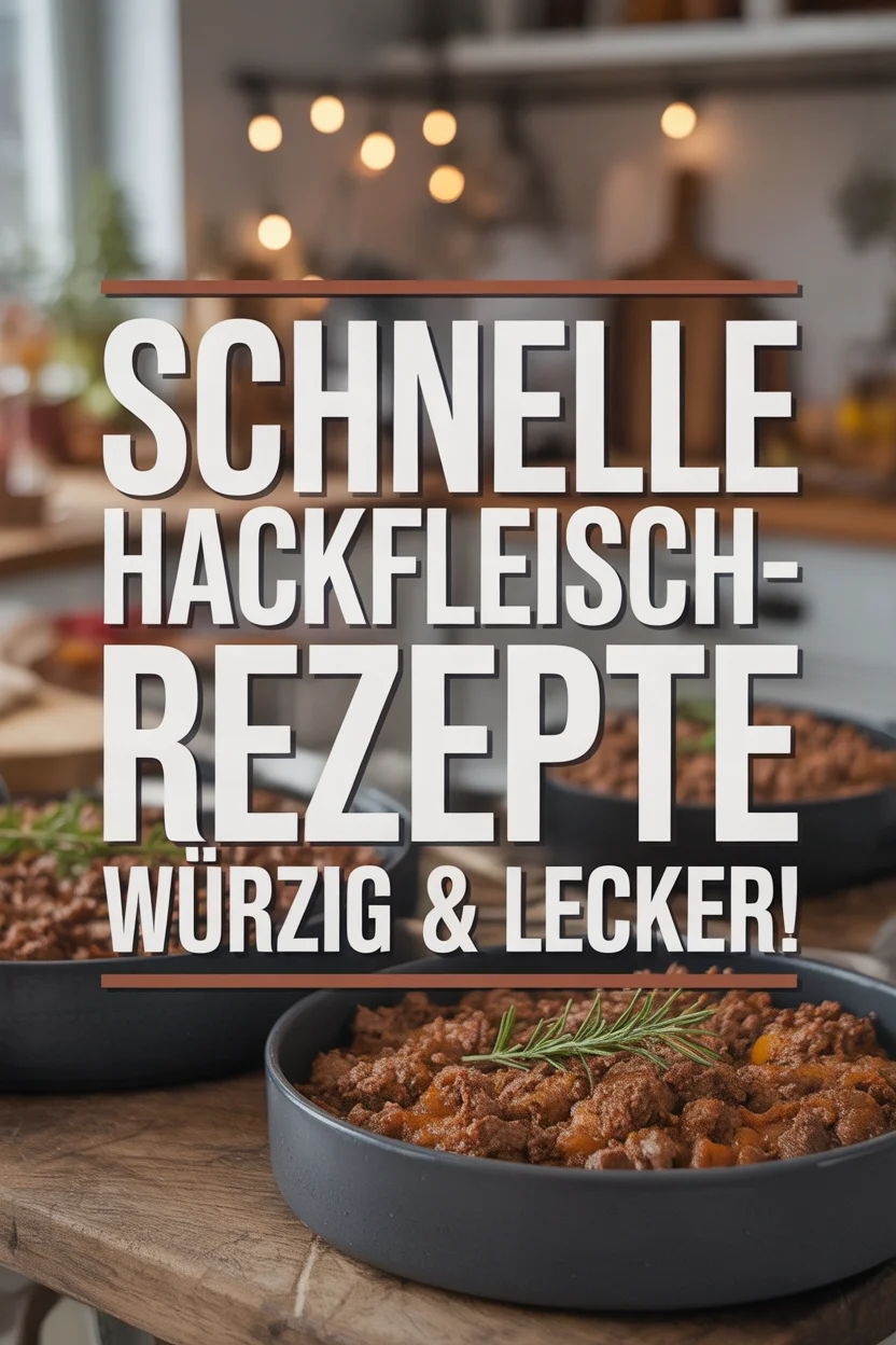 Rezepte mit Hackfleisch