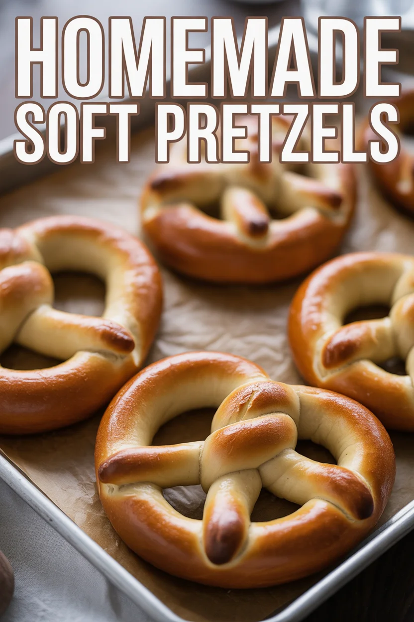Homemade Soft Pretzels