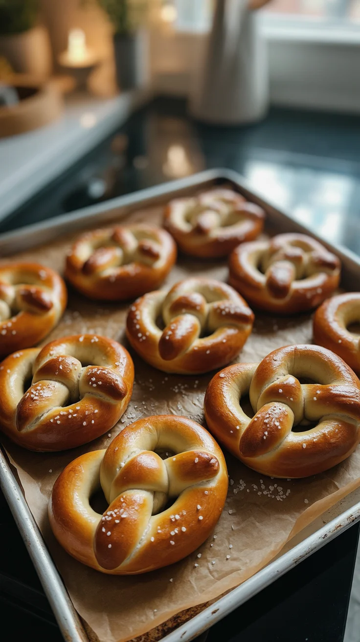 Homemade Soft Pretzels