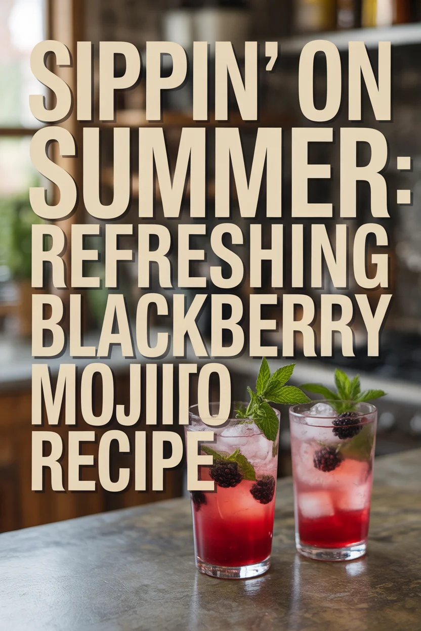 blackberry mojito;