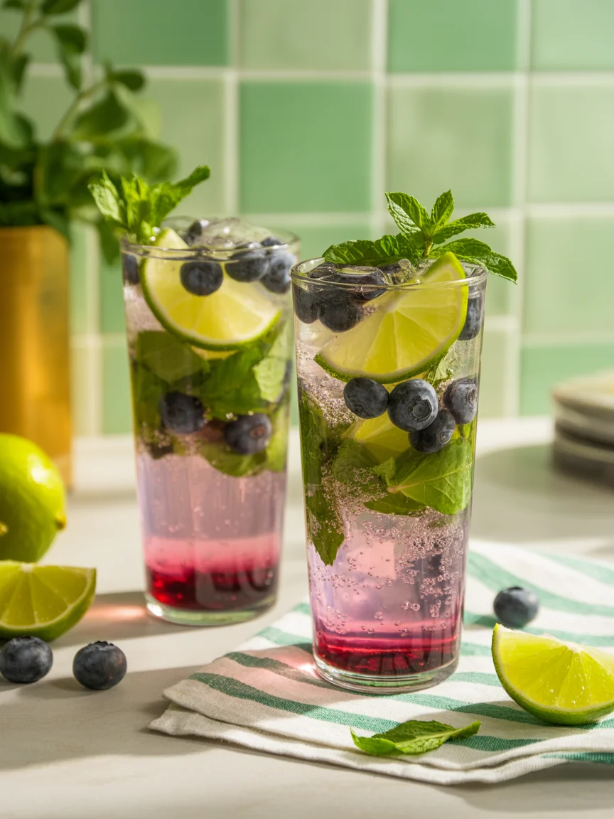 blueberry mojito