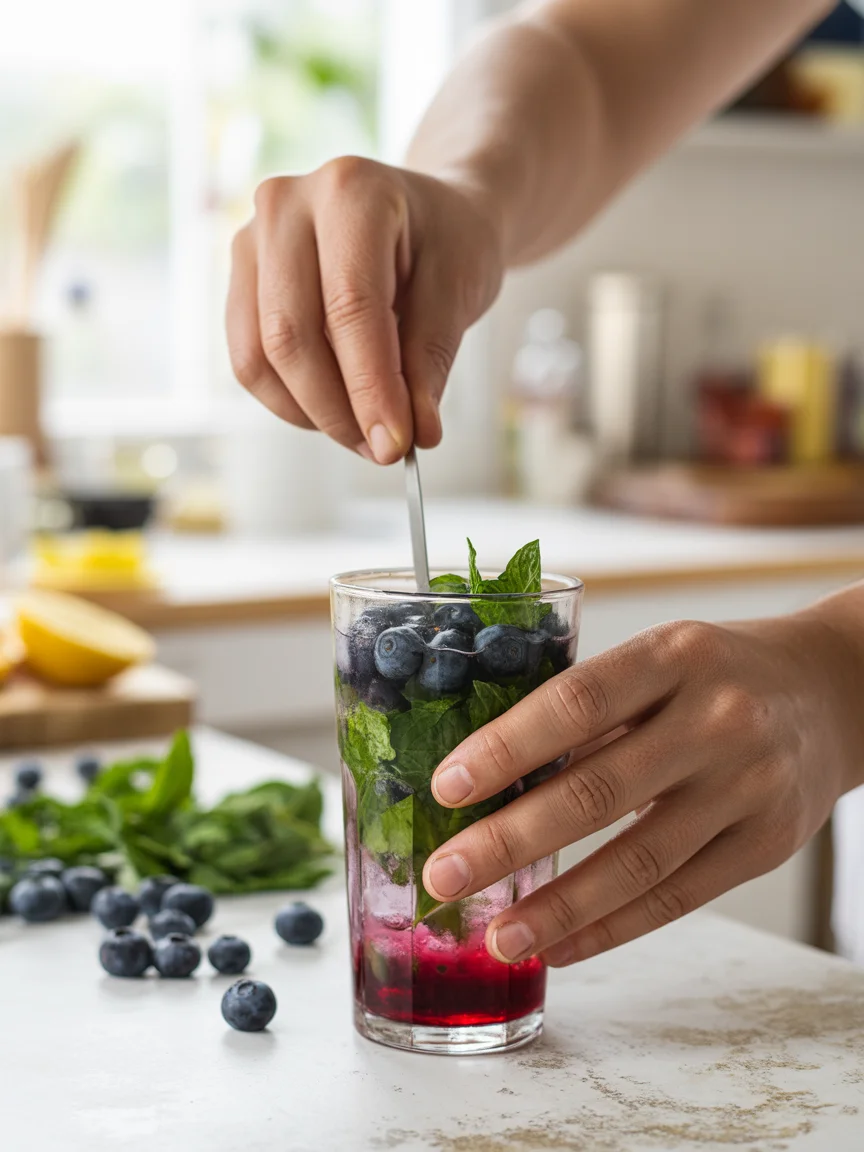 blueberry mojito
